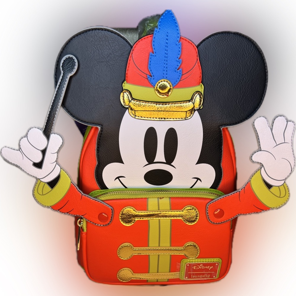 Disney parks 100 Years Decades Mickey the Band Concert Bag Loungefly. BNWT.